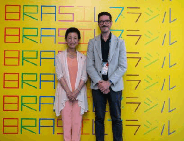 Pavilhão Brasil recebe visita da Princesa Hisako Takamado